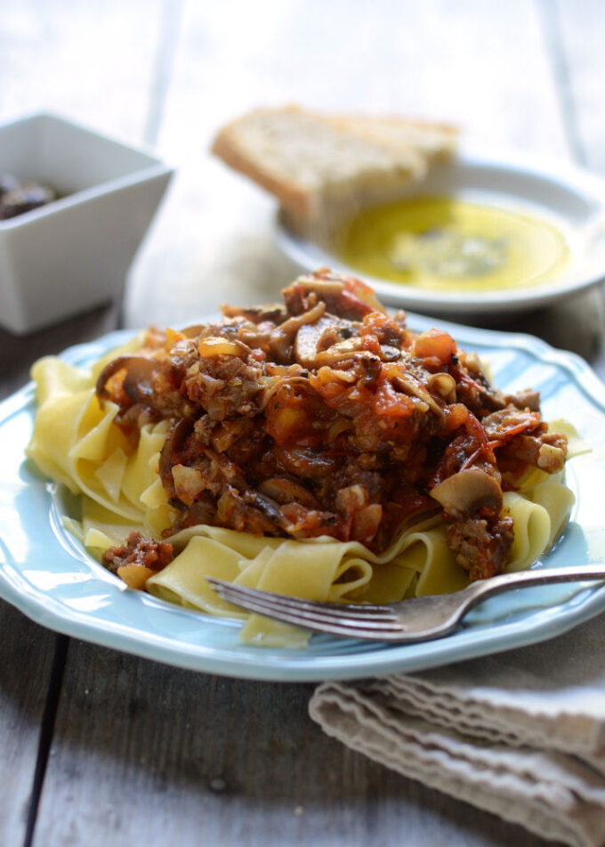 Hearty Pasta Sauce From Scratch - Buttered Side Up