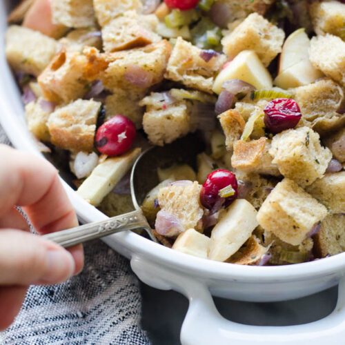 Sourdough Bread Stuffing - Mommy Hates Cooking