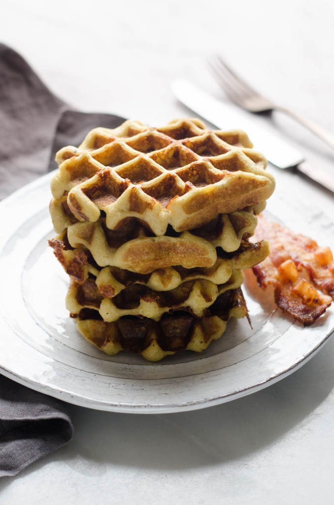 Savory Waffles - Buttered Side Up