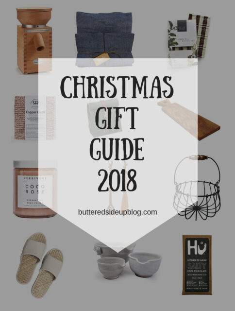 Christmas Gift Guide 2018 - Buttered Side Up