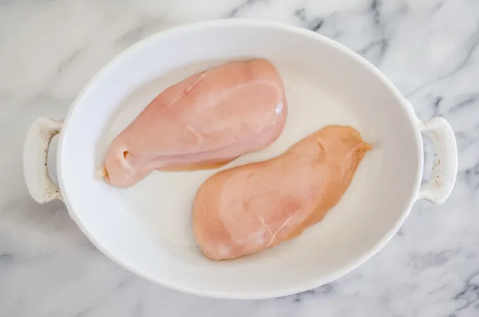 How to Bake Boneless Skinless Chicken Breasts - Buttered Side Up