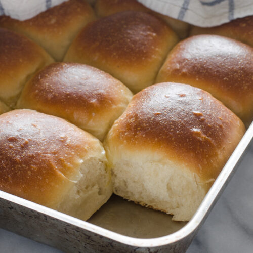 Sourdough Pull Apart Rolls - Buttered Side Up