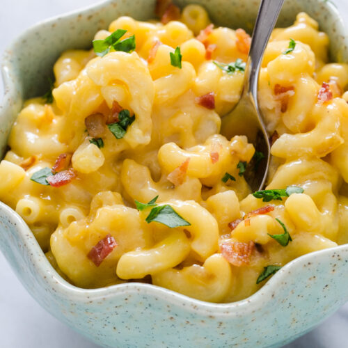 Butternut Squash Mac and Cheese - Buttered Side Up