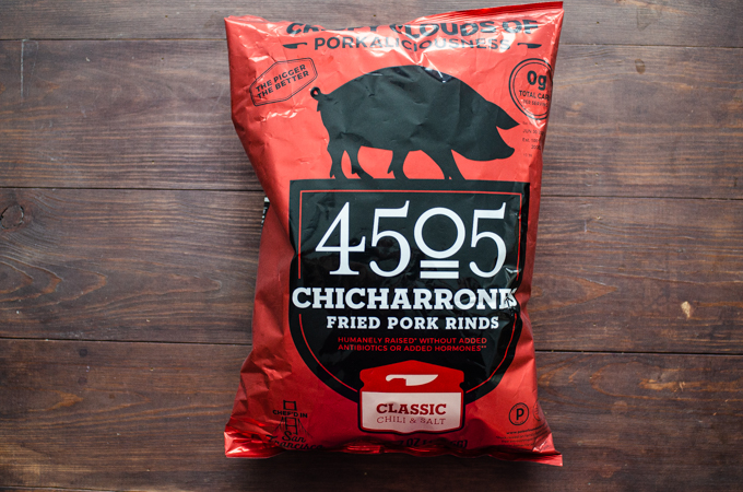 4505 Chicharrones (pork rinds) from Costco.