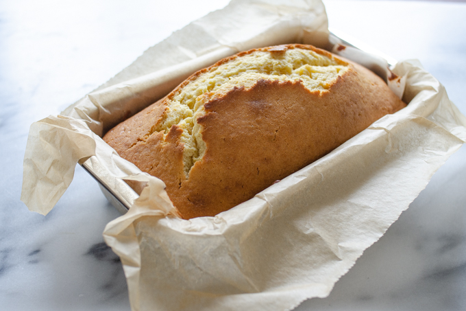 The baked loaf.