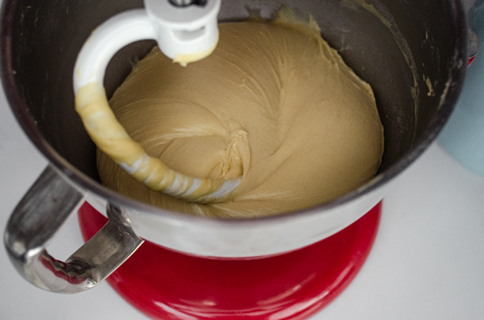 Kneading the dough for 15 more minutes.