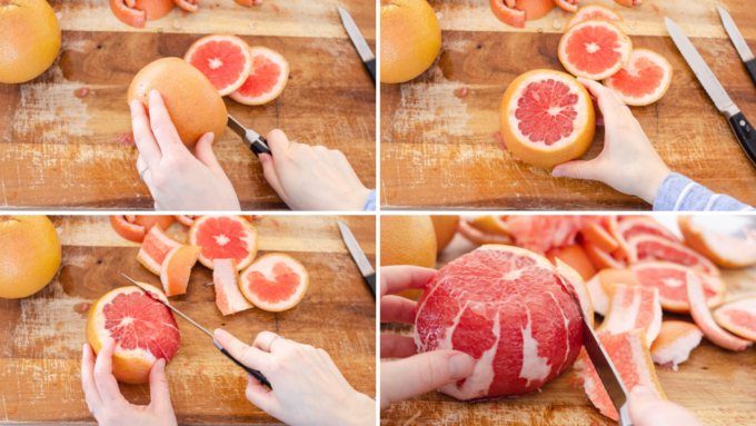 Citrus Fruit Sectioning Tools : how to cut grapefruit