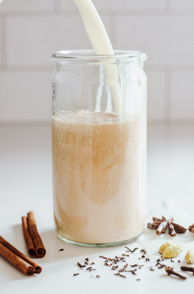 EASY Iced Chai Latte Recipe 3 Ways! - Buttered Side Up