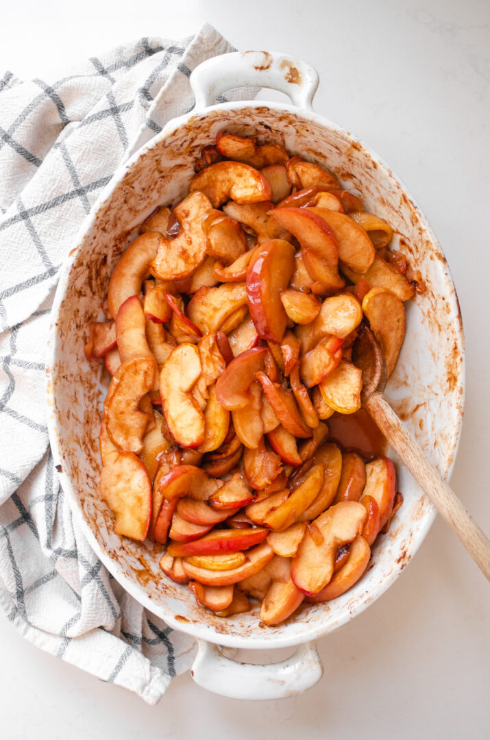 EASY Baked Cinnamon Apples Recipe - Buttered Side Up