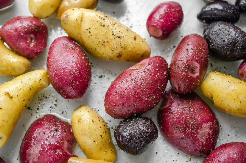 Roasted Little Potato Recipe - Easy or Elevated Options - Buttered Side Up