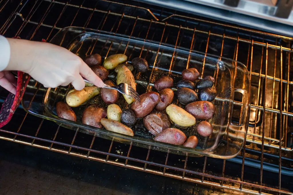 Roasted Little Potato Recipe - Easy or Elevated Options - Buttered Side Up