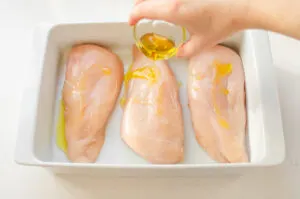 How to Bake Boneless Skinless Chicken Breasts - Buttered Side Up